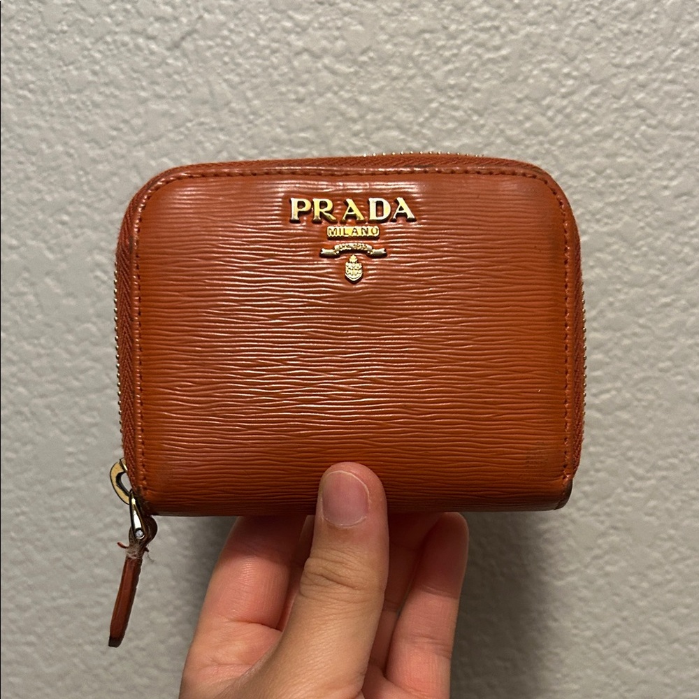 Prada card wallet